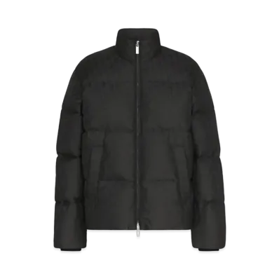Dior Oblique Puffer Jacket Technical Jacquard "Black"