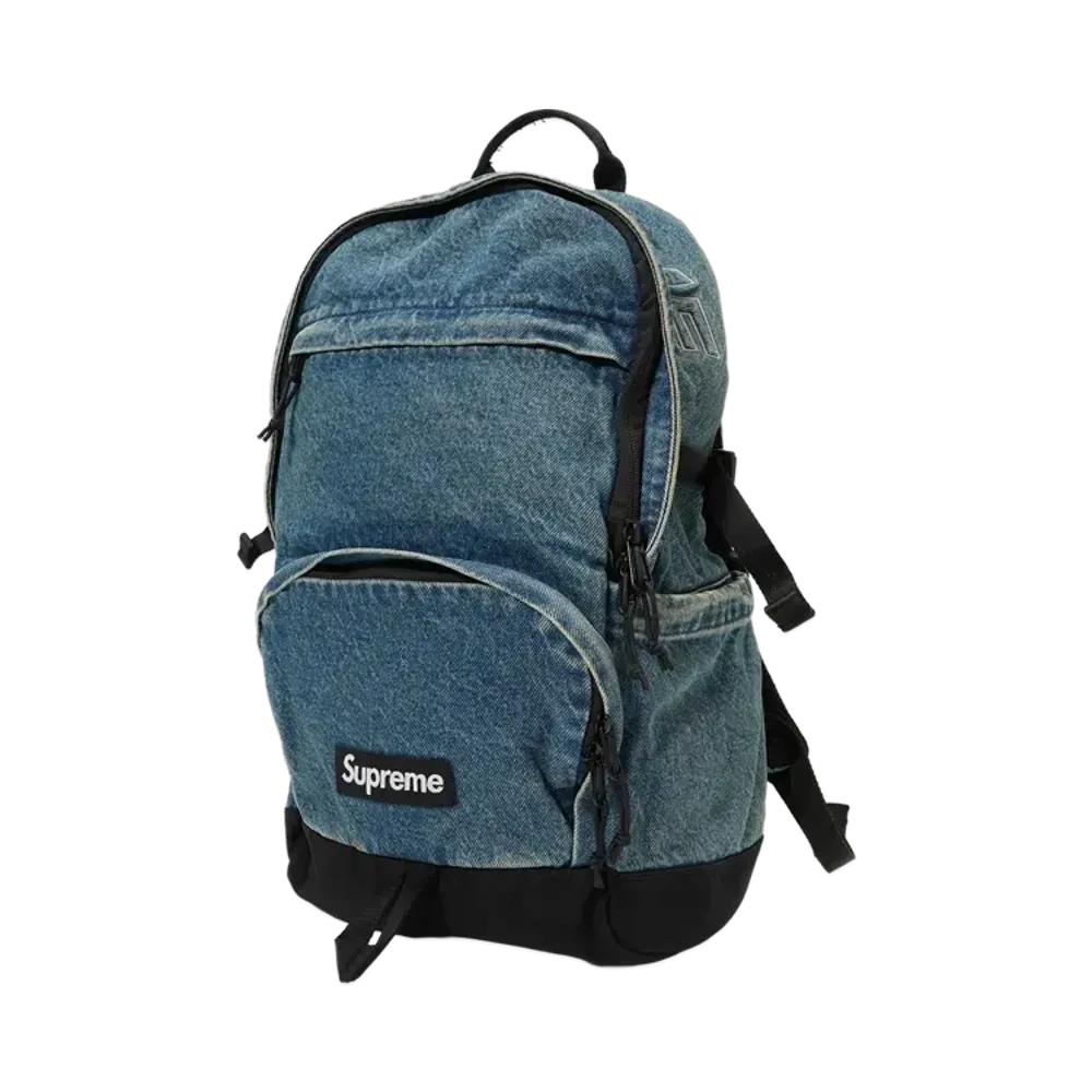 Supreme Denim Backpack "Washed Indigo"