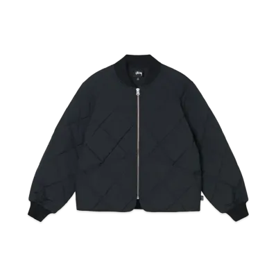 Stussy Dice Quilted Liner Jacket "Black"