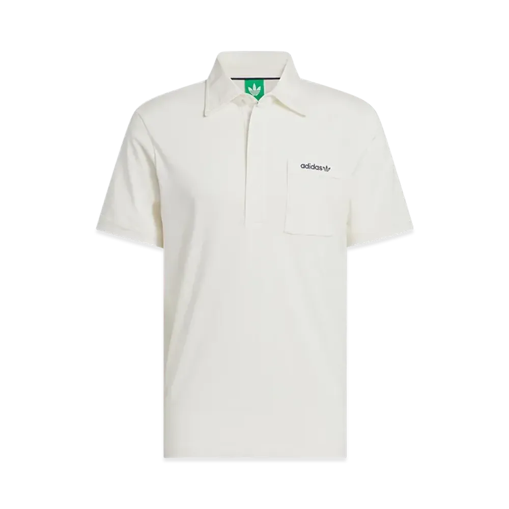 adidas Originals Golf Chest Pocket Short Sleeve Shirt "Chalk White"