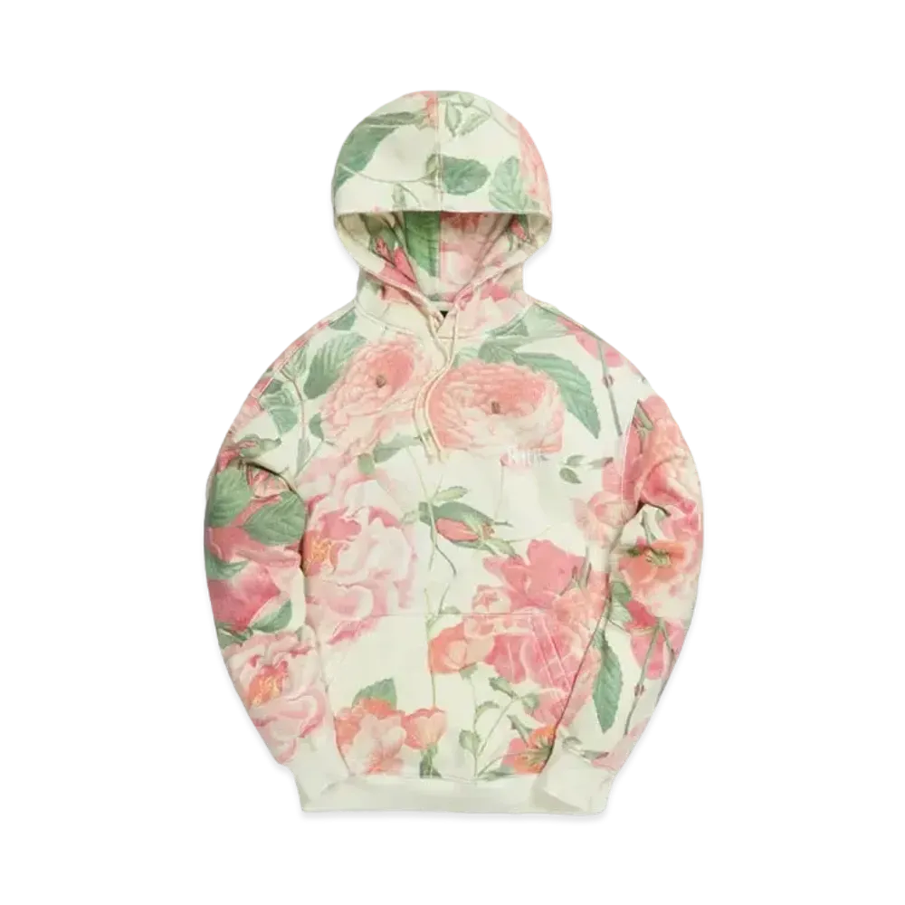 Kith Peony Print Hoodie "Pink"