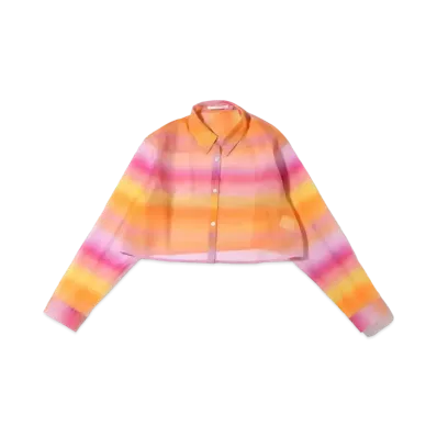 atmos pink Gradient Short Shirt "Orange"