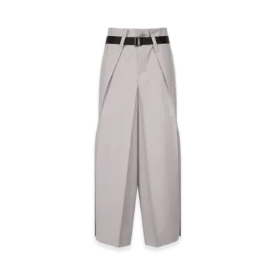 132 5. ISSEY MIYAKE Flat Square Bottoms "Silver Gray"