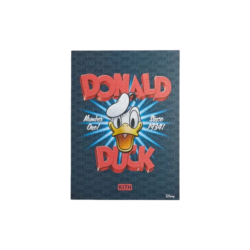Kith x Disney For Donald Duck Classic 500 Piece Puzzle "Multi"