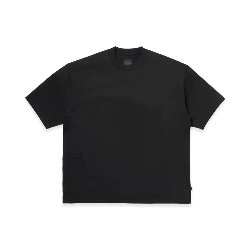 DAIWA PIER39 Tech Side Pocket S/S Tee "Black"