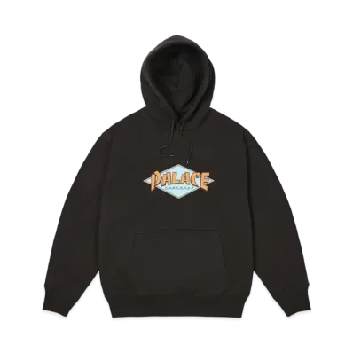 PALACE x THRASHER Hoodie "Black"