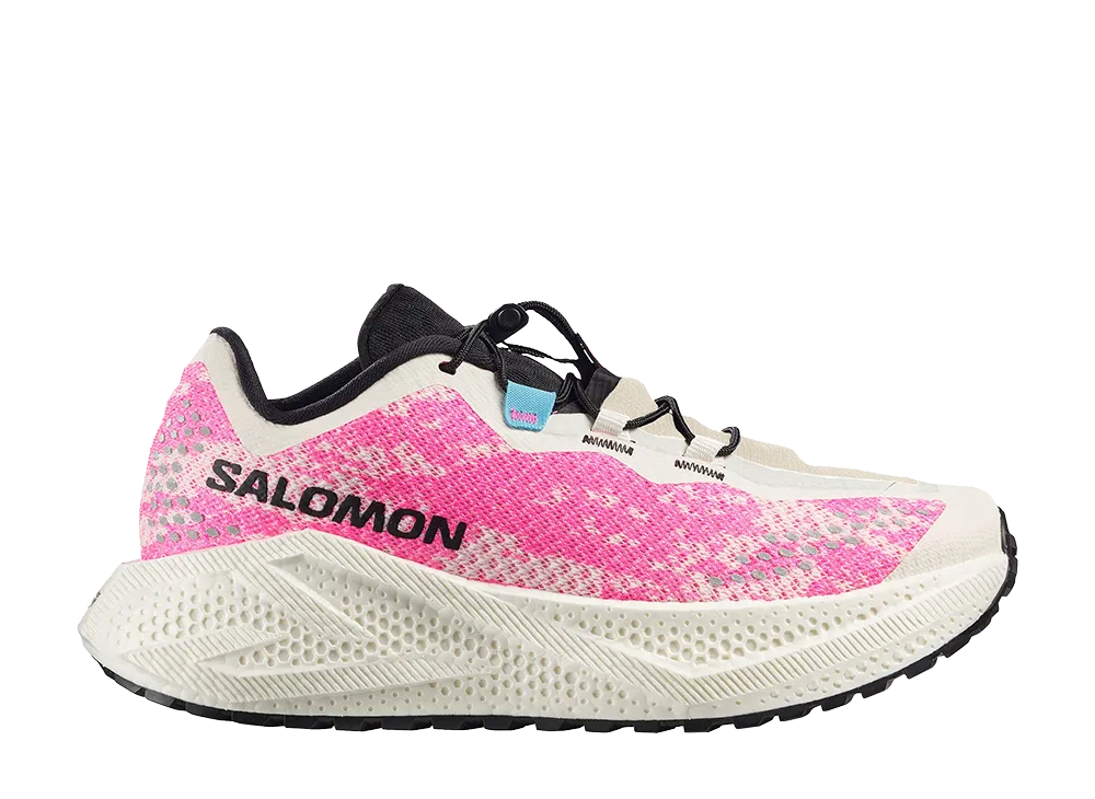 Salomon Women's Aero Glide 4 GRVL "Vanilla Ice/Knockout Pink"