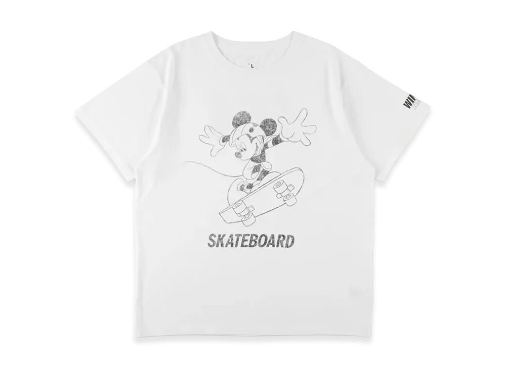 WIND AND SEA x SMOOTHY Skate S/S Tee "White"