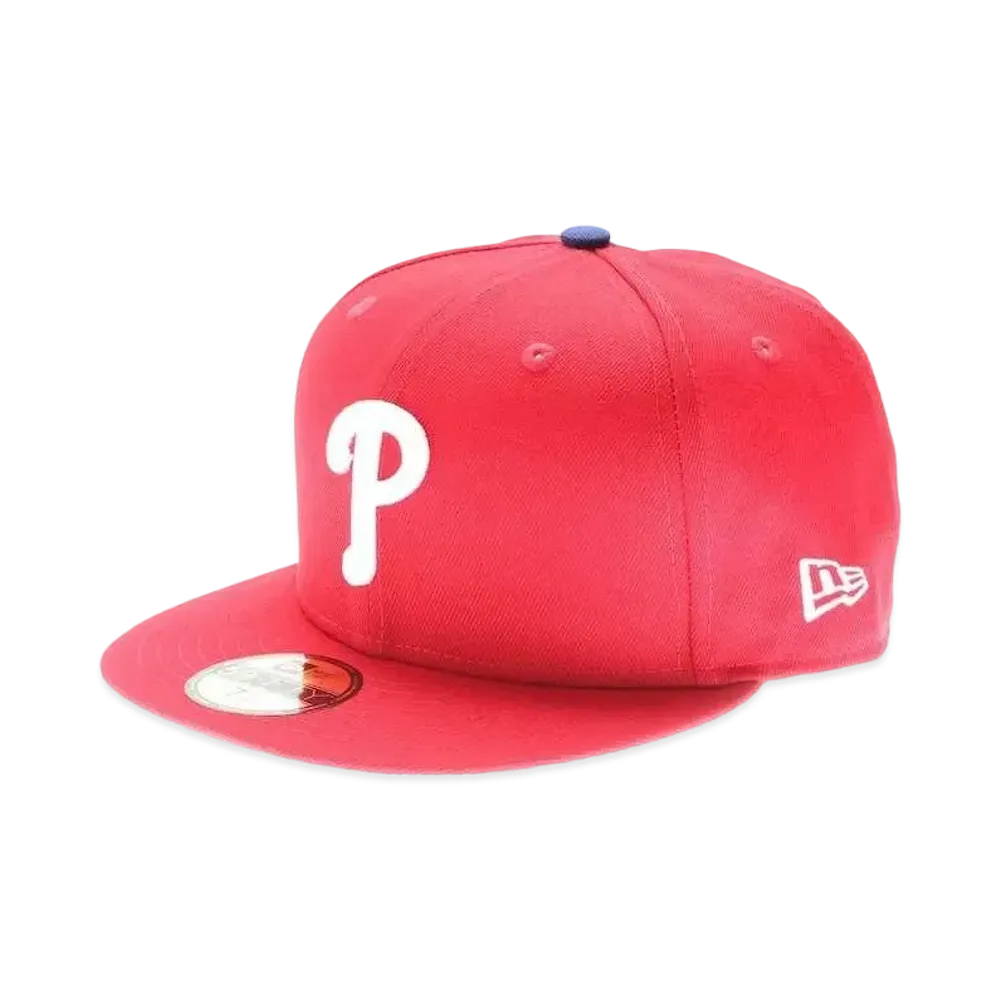 NEW ERA Phillies Authentic Cap Game "Red"