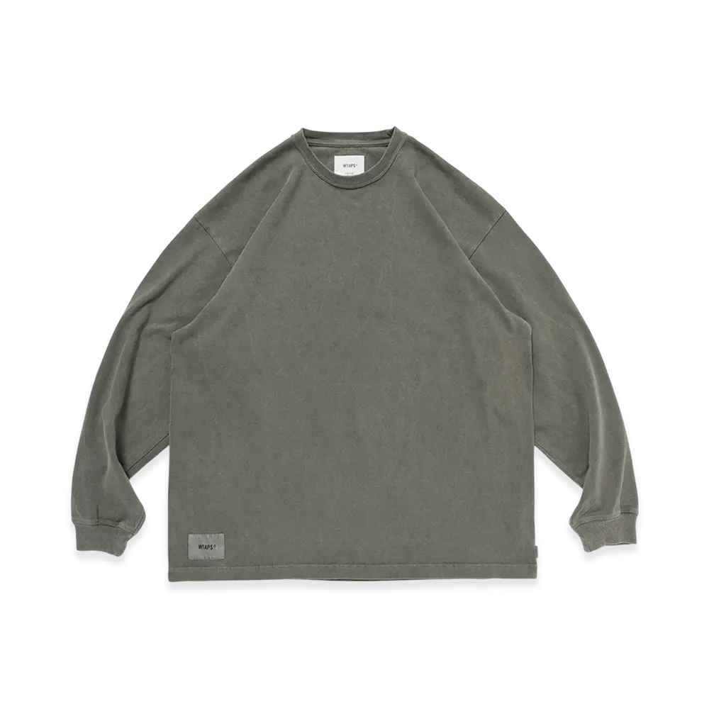 WTAPS SIGN-OD / LS / Cotton "Olive Drab"