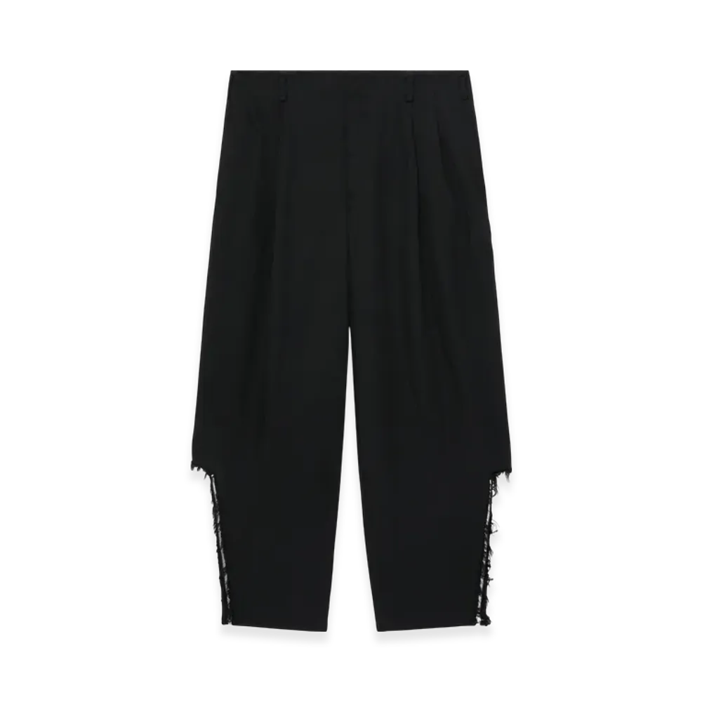 BLACK COMME des GARCONS High-Waist Sarouel Pants "Black"
