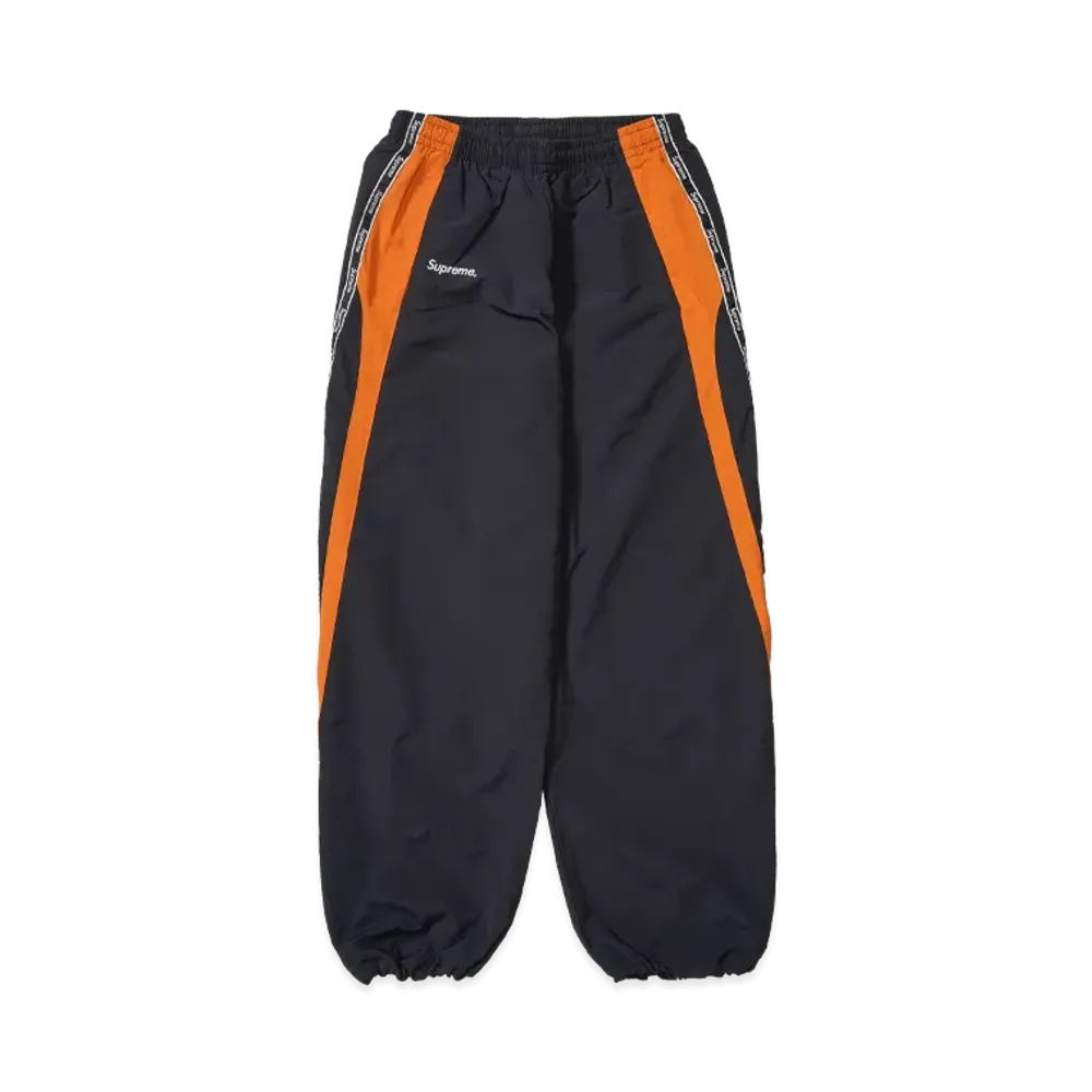 Supreme Logo Taping Track Pant "Orange"