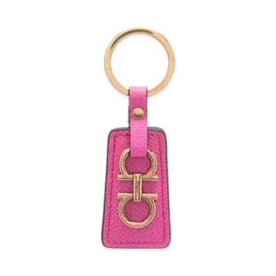 Salvatore Ferragamo Key Ring "Hot Pink"