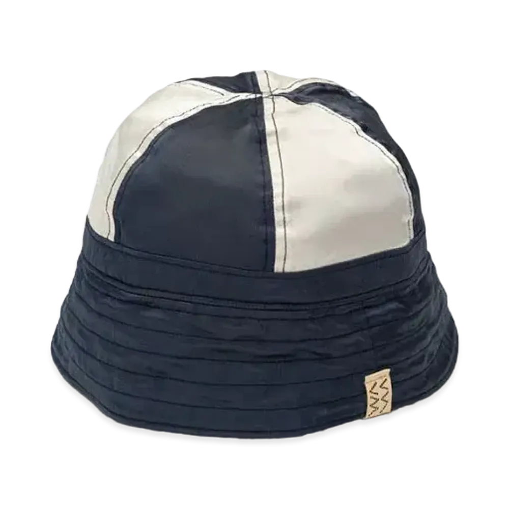 visvim Bucket Cap DMGD "Navy"