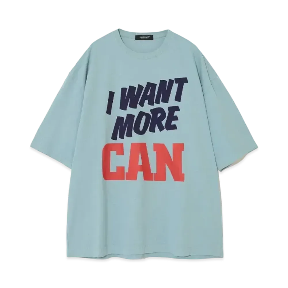 UNDERCOVER x CAN Cotton Big T-Shirt "Light Blue"
