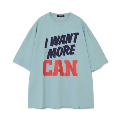 UNDERCOVER x CAN Cotton Big T-Shirt "Light Blue"
