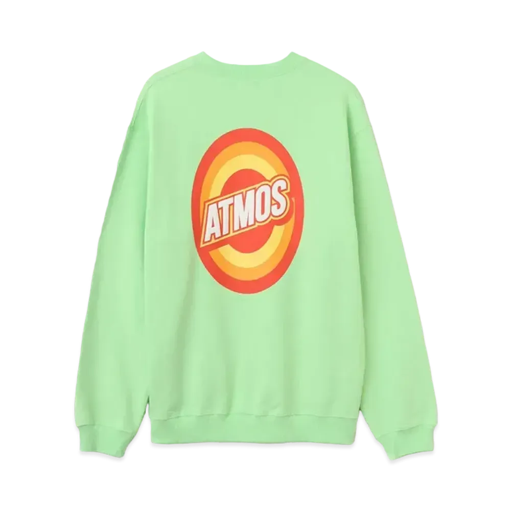 atmos Circle Gradient Logo Sweatshirt "Green"