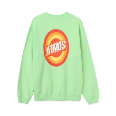 atmos Circle Gradient Logo Sweatshirt "Green"