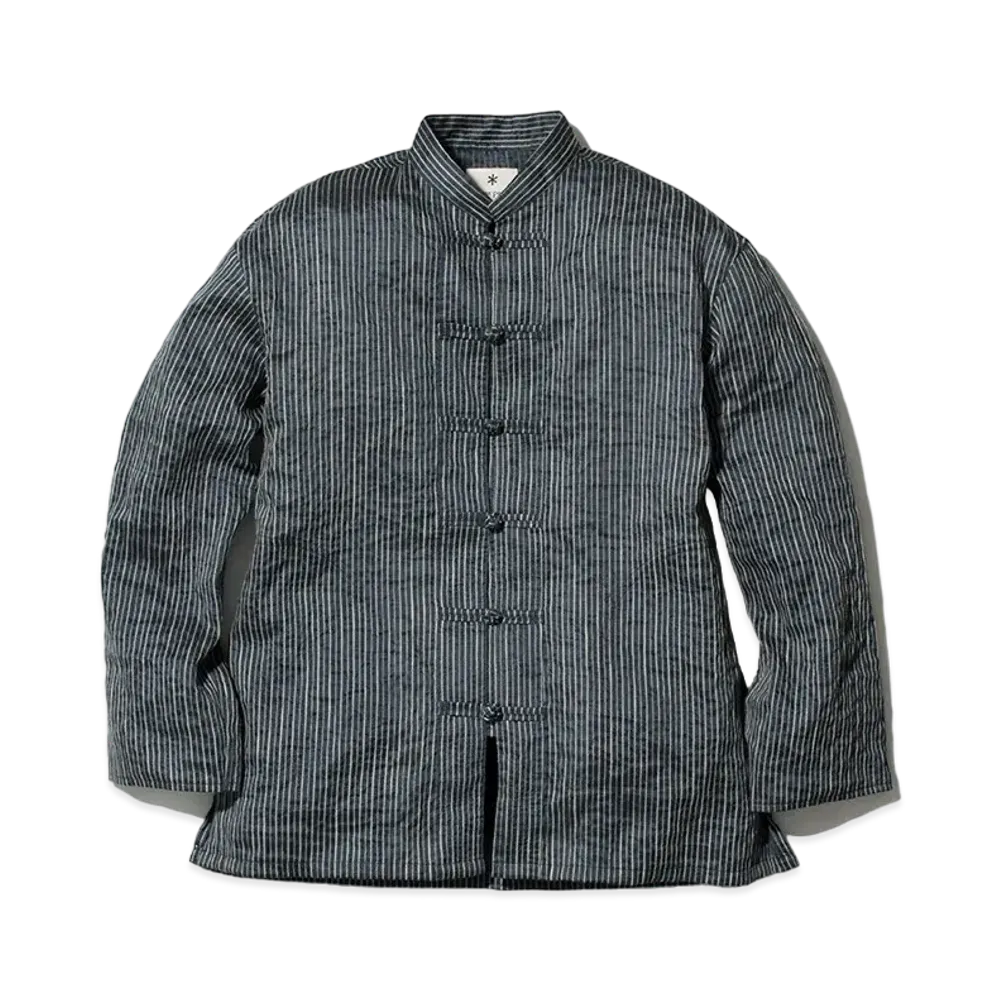 snow peak C/R Light Stripe China Jacket "Blue"