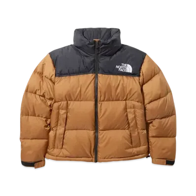 The North Face Short Nuptse Jacket "Utility Brown"
