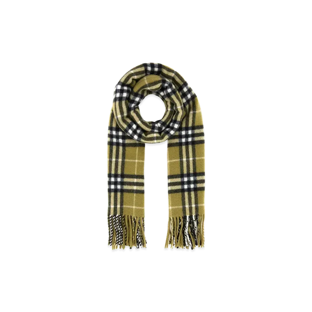 Burberry Embroidered Cashmere Scarf "Printed"