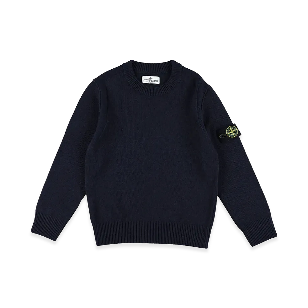 Stone Island Kids Sweaters "Blue"