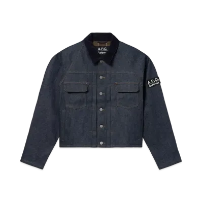 Barbour x A.P.C. Spay Denim Jacket "Indigo"