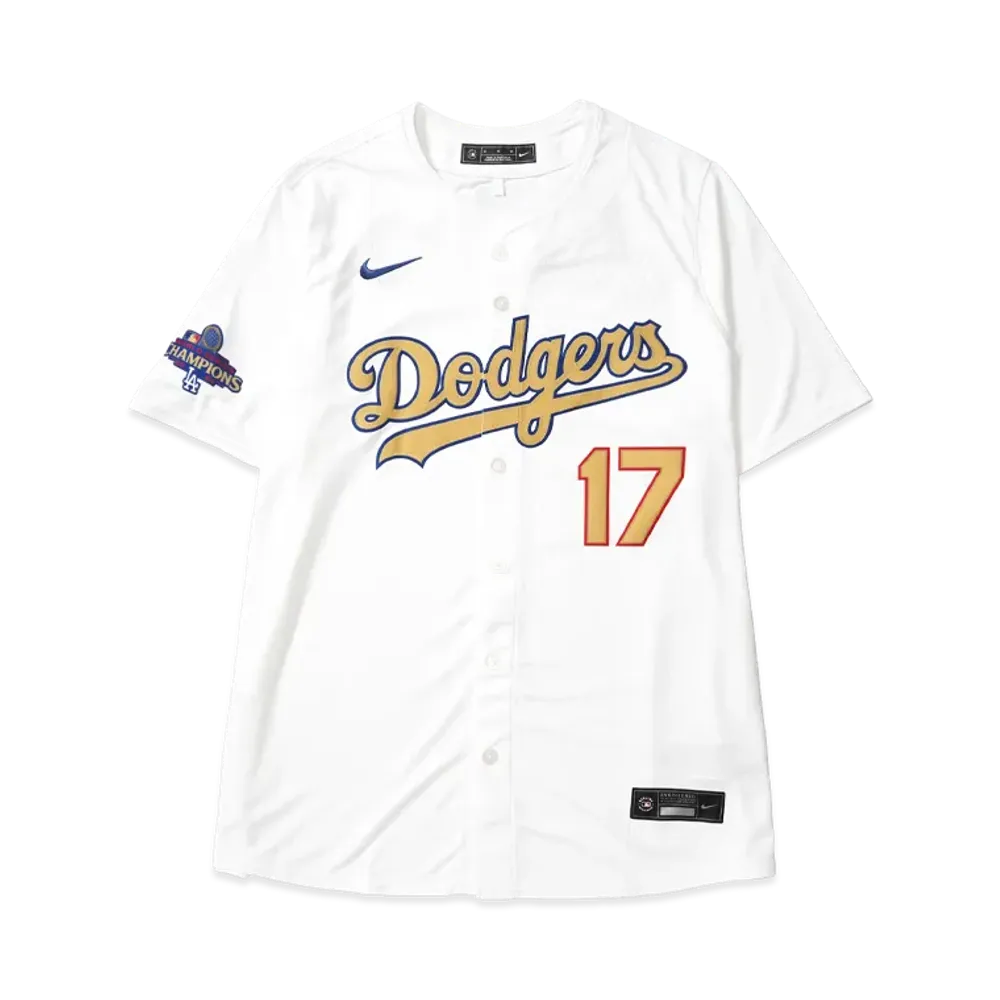 MLB Los Angeles Dodgers 2025 Gold Collection Men's Shohei Ohtani Nike Limited Jersey "White"