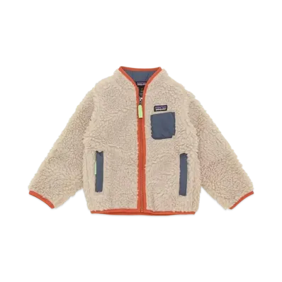 Patagonia Baby Retro X Jacket "Natural Retail Rust"