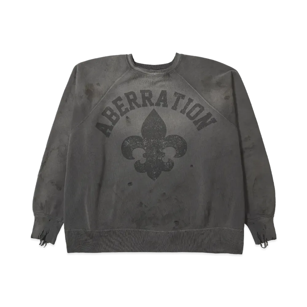 Saint Mxxxxxx Crew Neck Sweat Abberation "Charcoal"