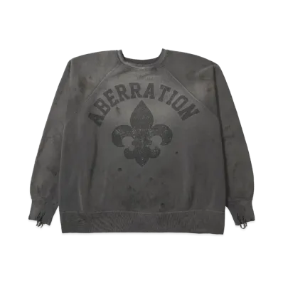 Saint Mxxxxxx Crew Neck Sweat Abberation "Charcoal"