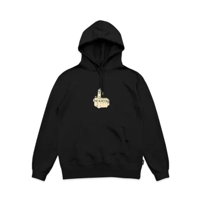 WASTED PARIS Middle Hoodie "Black"