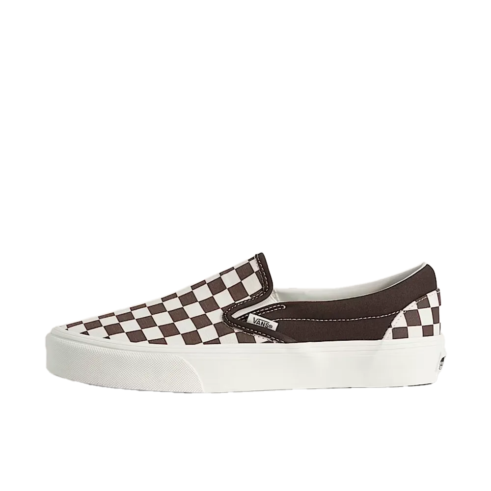 Vans Classic Slip-On Checkerboard "Demitasse Brown"
