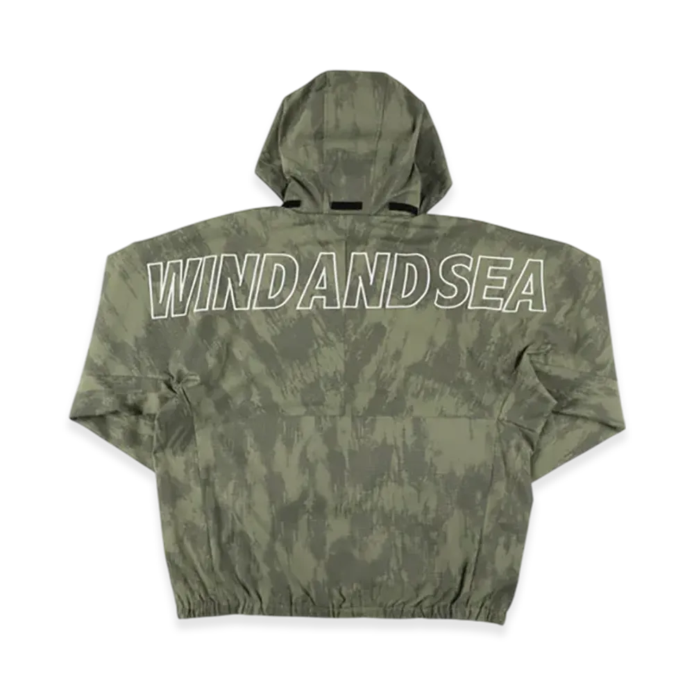 WIND AND SEA Big Logo Shell Parka "Khaki"