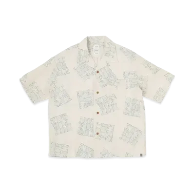 visvim Crosby Shirt S/S (Vt.Silk) "Green"