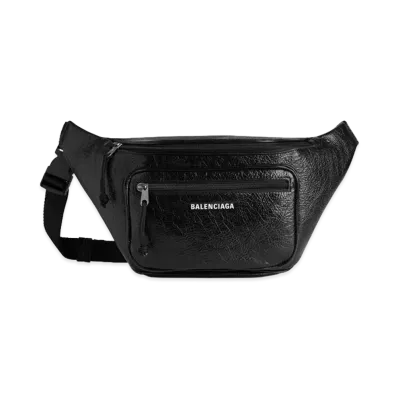 BALENCIAGA Explorer Belt Bag "Black"