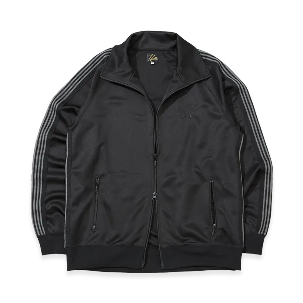 NEEDLES Track Jacket - Ecru 20th Exclusive "Black"