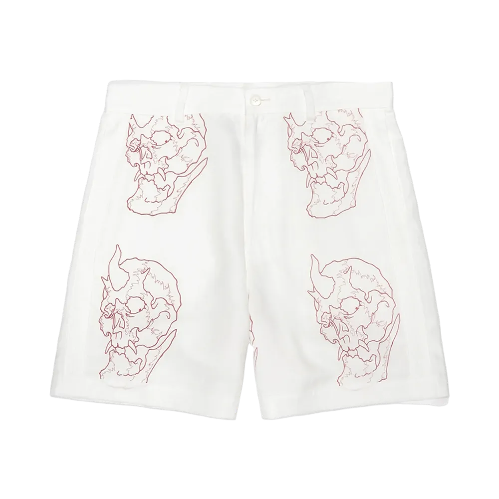 WACKO MARIA x 56 Tattoo Studio / Cuba Shorts "White"
