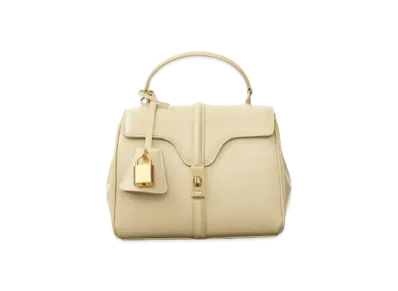 CELINE Mini 16 in Satinated Calfskin "Ivory"