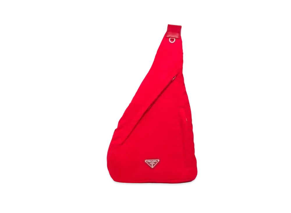 PRADA Re Nylon x Leather Backpack "Red"