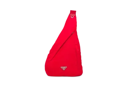 PRADA Re Nylon x Leather Backpack "Red"