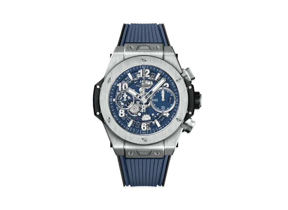 HUBLOT Big Bang Unico Titanium Blue 42mm