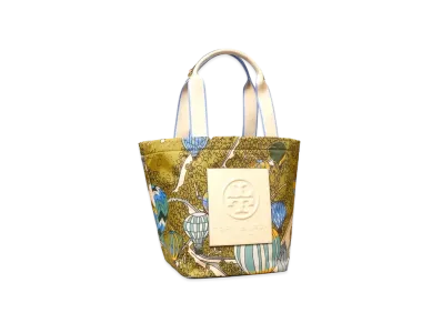 TORY BURCH Printed Nylon Small Tote "Balloons In The Sky"