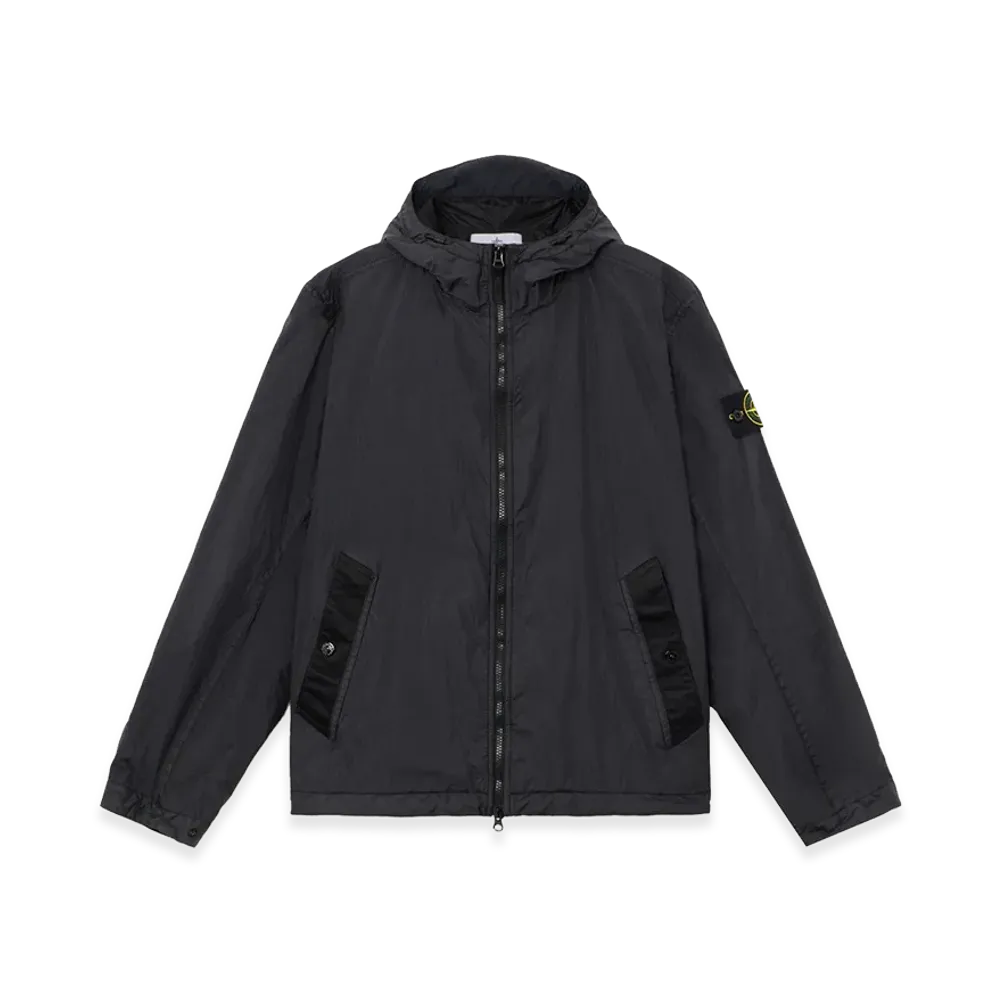 Stone Island 4100001 Crinkle Reps NY "Black"