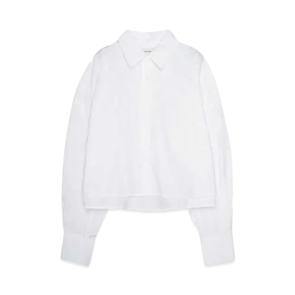 Calvin Klein Jeans A-CROPPED FASHION SHIRT "BRIGHT WHITE"