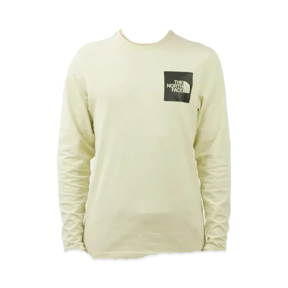 The North Face Long Sleeve Fine Tee Eu 3x4 "Gravel"