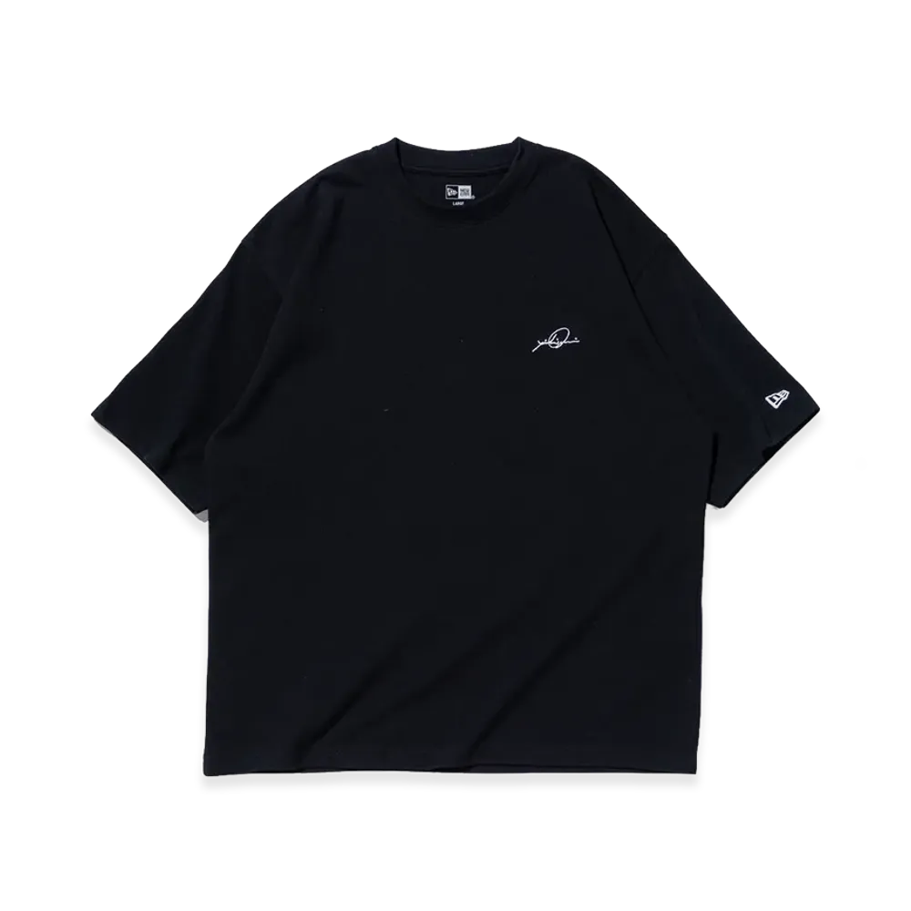 NEW ERA x Yoichi Ochiai x Eirakuya Short Sleeve Oversized Cotton T-shirt "Black"