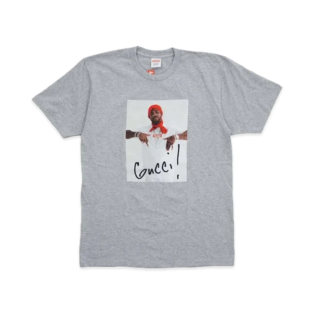 Supreme Gucci Mane Tee "Grey"