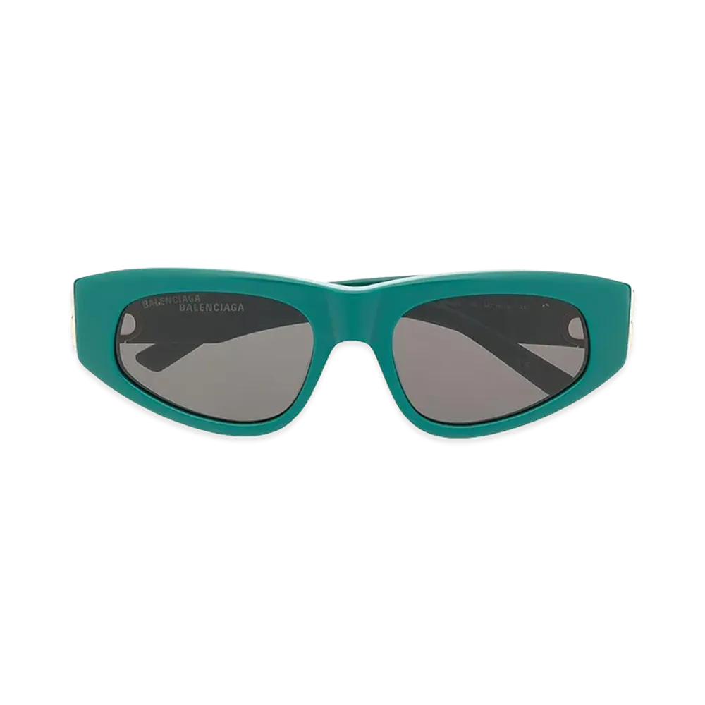 BALENCIAGA Women's Dynasty D-Frame Sunglasses "Green"