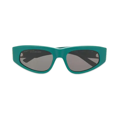 BALENCIAGA Women's Dynasty D-Frame Sunglasses "Green"